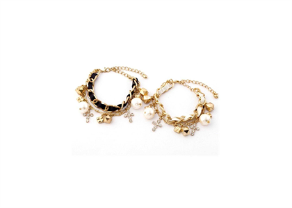 Gold Plated | Pearl Anklets